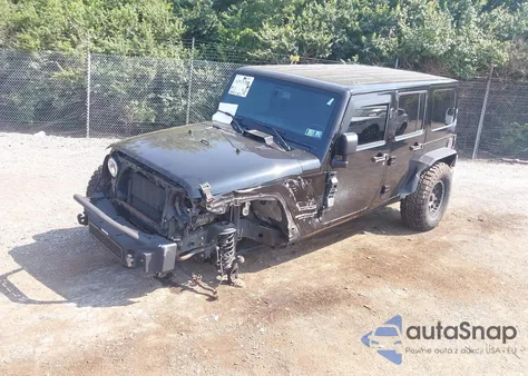 2017 Jeep Wrangler Unlimited Sport 4X4 из США, поврежденный, VIN 1C4BJWDG4HL710335